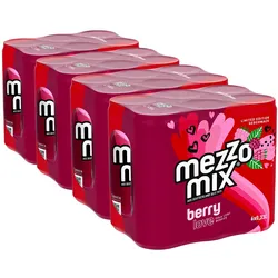 Mezzo Mix Berry Love 0,33 Liter Dose, 24er Pack