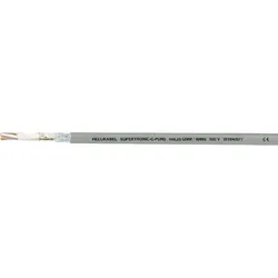 Helukabel HELU SUPERTRONIC-C-PURö 10x0.3449680 grau Daten-Schleppkettenleitung,
