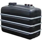 Graf Regentonne 3000 l schwarz