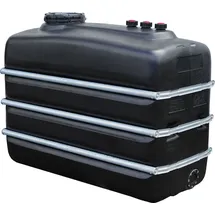 Graf Regentonne 3000 l schwarz