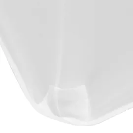 deluke Tischhusse AFAU Weiß 243 x 76 x 74 cm 2er Set