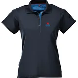 Maul Aeschi Fresh Damen Poloshirt, blau - 38