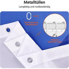 lerores Duschvorhang Geometrischer Verlauf 180 x 200 cm wasserdicht