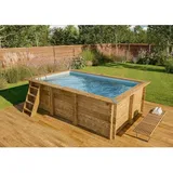 POOLCREW Holz Pool Maui Folie (0,75 mm) 427 x 277 x 119 cm