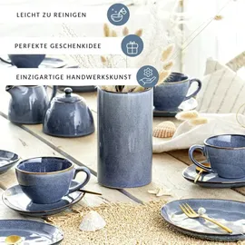 sänger Darwin Kaffeeservice 12-tlg. blau