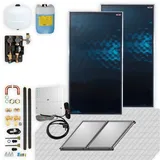 Wolf Solar Paket 4,6 m2 mit 2 Flachkollektoren TopSon F3-1, SM2-2 Regelung