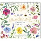 Grafik-Werkstatt Mini-Kalender 2026 Du bist wundervoll: