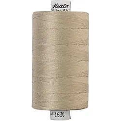 Mettler Silk Finish Cotton Maschinen- & Handquiltgarn, Stärke: 40, 1000m-Spule, beige