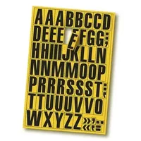 Eichner Buchstaben A-Z Magnete gelb
