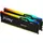 Kingston FURY Beast DDR5 5600MT/s RGB 128GB Kit (2x64GB) CL36 Schwarz KF556C36BBEAK2-128