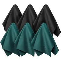 Edison & King Brillenputztücher, Mikrofasertücher, Multipack Mikrofasertuch (Microfaser, 20x20 cm, 6er-Pack, Optikerqualität) bunt