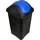 DEUBA Mülleimer 60 l Blau