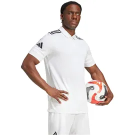 adidas Squadra 25 Competition Poloshirt - White/Black, XS