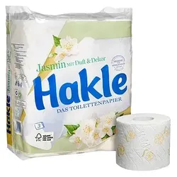 Hakle Toilettenpapier Jasmin 3-lagig, 24 Rollen