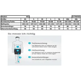 ROLEFF RACEWEAR Roleff Unisex Erwachsene 451m Schwarze Motorradhose mit herausnehmbarem Thermofutter Protektoren und wasserdicht, atmungsaktiv, 2 Taschen