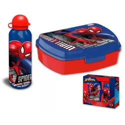 Spiderman Trinkflasche & Brotdose Set