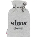 David Fussenegger Wärmflasche 'slow down' 2L 21 x 38 cm Filz - Grau