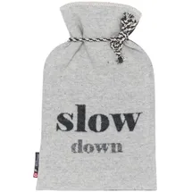 David Fussenegger Wärmflasche 'slow down' 2L 21 x 38 cm Filz - Grau