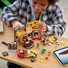 LEGO City Pizza-Liefererlebnis mit Fahrzeugen 60496
