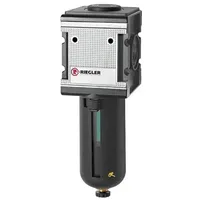 Riegler Mikrofilter »multifix«, mit PC-Behälter, Schutzkorb, BG 4, G