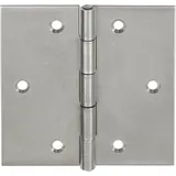Vormann Tür-Scharnier kantig,B60xH60mm gerollt Edelstahl,rostfrei