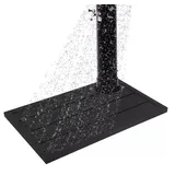 DMS® Bodenelement für Solardusche & Leitern rutschfeste Oberfläche Unterseite