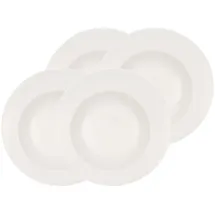 Villeroy & Boch Pastateller Flow ø 30 cm 4er Set weiß