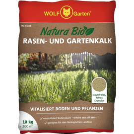 WOLF-Garten Natura Bio  Rasen- und Gartenkalk 10 kg