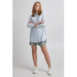 B.YOUNG Longbluse blau 38