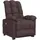 vidaXL vidaXL, Massageliege + Massagesessel, Massagesessel Fernsehsessel Relaxsessel Liegesessel Dunkelbraun Stoff
