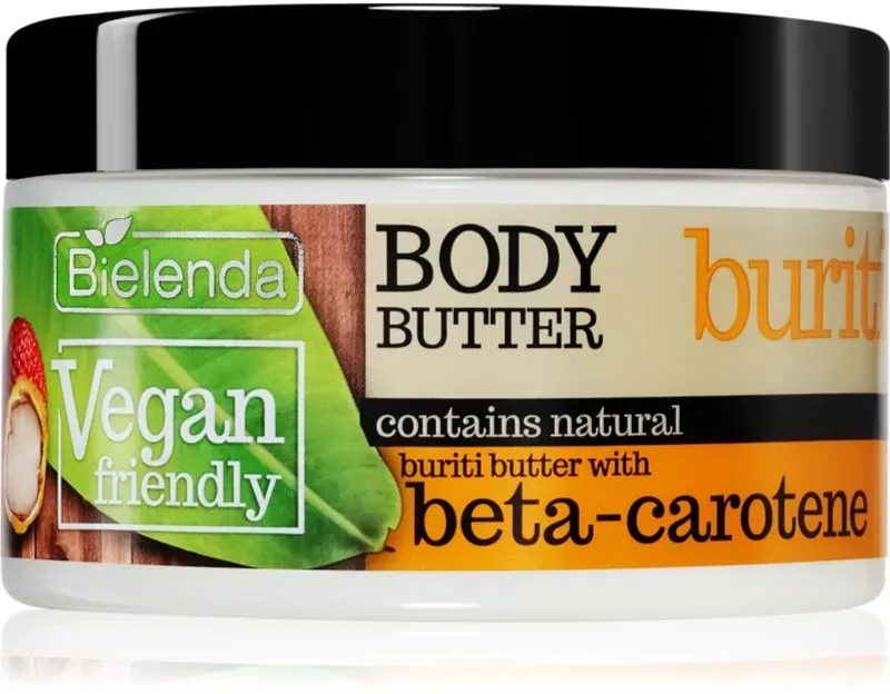 Bielenda Vegan Friendly Buriti Körperbutter mit feuchtigkeitsspendender Wirkung 250 ml