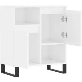 vidaXL Sideboard Hochglanz-Weiß 60x35x70 cm Holzwerkstoff