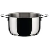 Alessi Pots&Pans Kasserolle 24 cm poliert