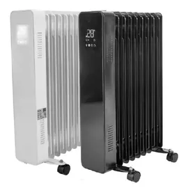 Jet-Line Ölradiator Öl Radiator Elektroheizung Heizung 9-Rippen 2000 W weiß