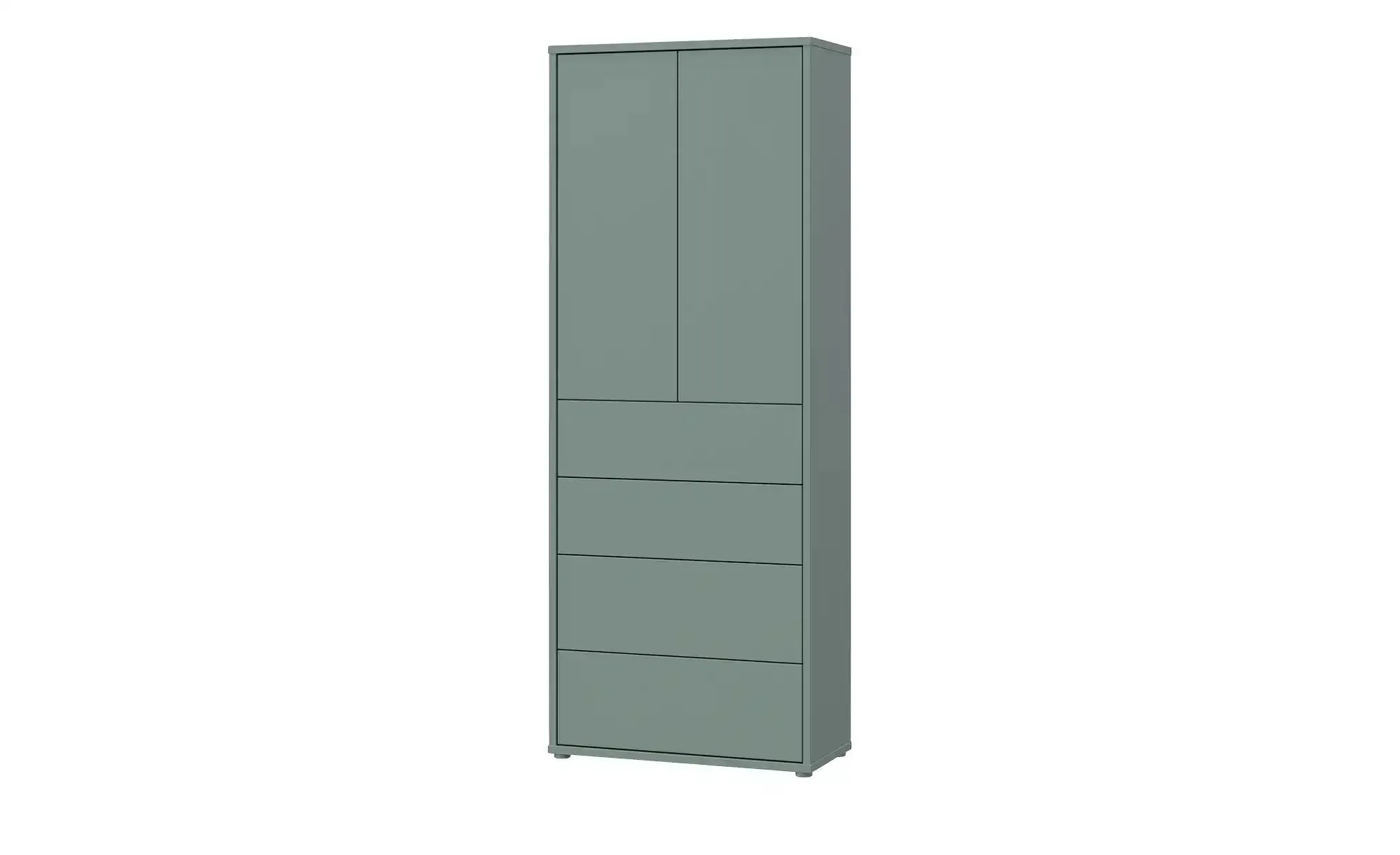 Mehrzweckschrank   ¦ grün ¦ Maße (cm): B: 74,5 H: 191,9 T: 34.9