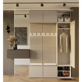 Topeshop Garderobenset HAGA III 1S+2W Beige