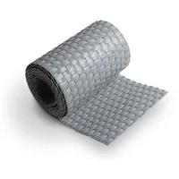 zaun|zu® Doppelstabmattenzaun 255 x 0 cm Hellgrau/Rattan