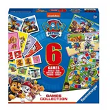 PAW PATROL Ravensburger Paw Patrol 6-in-1 Games Compendium Set for Kids Age 3 Years Up