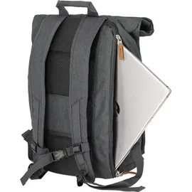 Travelite Laptoprucksack Basics Rollup 35 marine/grau