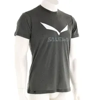 Salewa Solidlogo Dri-Release Herren T-Shirt-Oliv-Dunkelgrün-XXXL