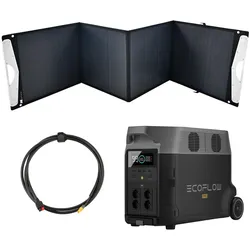 EcoFlow Delta Pro 0% MwSt §12 III UstG 3600Wh Portable Powerstation mit 200W Sol...