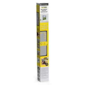 EasyMaxx Teleskop Insektenschutzgitter 80 x 100 cm Anthrazit