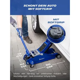 Michelin Wagenheber Stahl 2T blau