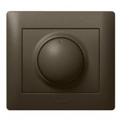 Abdeckung Drehdimmer nicht beleuchtbar Galea dark bronze
