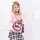 Bayer Puppen Wickeltasche schwarz Herzen Pink/Rosa
