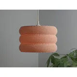 benjamin schwalm Round Pixel Lampenschirm - Weiß