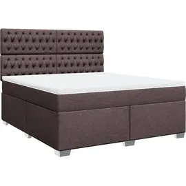 vidaXL Boxspringbett 180 x 200 cm Braun