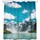 Sanilo Duschvorhang Wasserfall 180 x 200 cm blau
