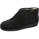 Fischer Markenschuh Hohe Hausschuhe Schwarz (Anthrazit 205) 45