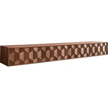 DeLife Lowboard Fevo 200 cm Akazie Braun 4 Türen schwebend - Braun